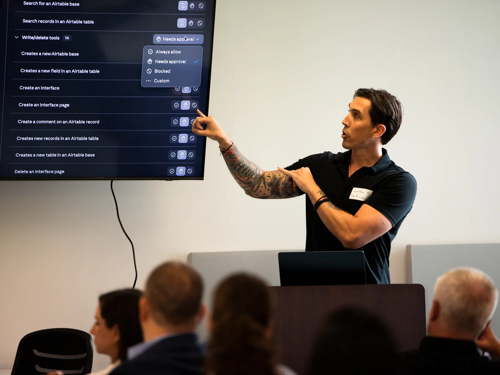 The AI Lab event